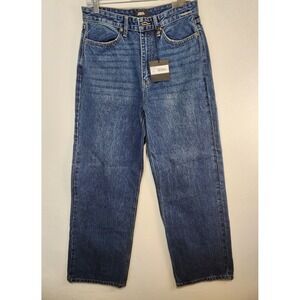 JBD Women's High Waisted Skater Denim Jean Blue Size 30